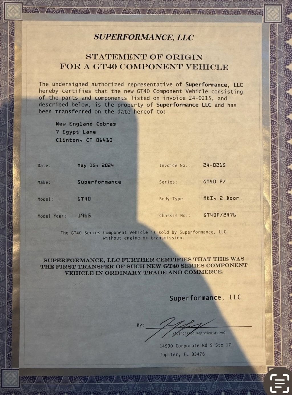 1965 Superformance GT40 MK1 Continuation Coupe - 22857180 - 13