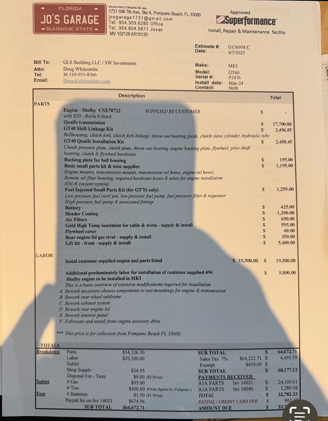 1965 Superformance GT40 MK1 Continuation Coupe - 22857180 - 15