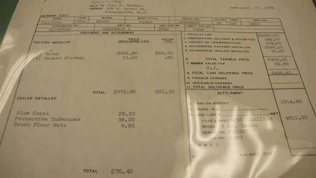 1966 Cadillac DEVILLE CALAIS - 14151787 - 93