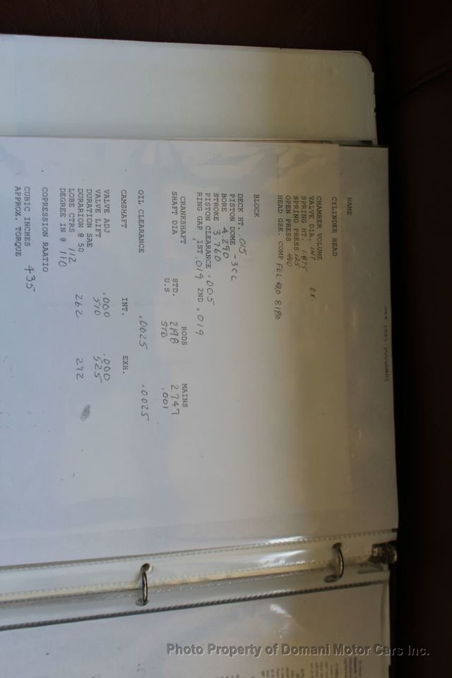 1966 Chevrolet CORVETTE OWN FOR $899, MATCHING #'s 427 ROADSTER  - 21168657 - 10