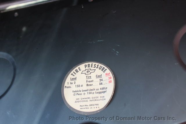 1966 Chevrolet CORVETTE OWN FOR $899, MATCHING #'s 427 ROADSTER  - 21168657 - 63