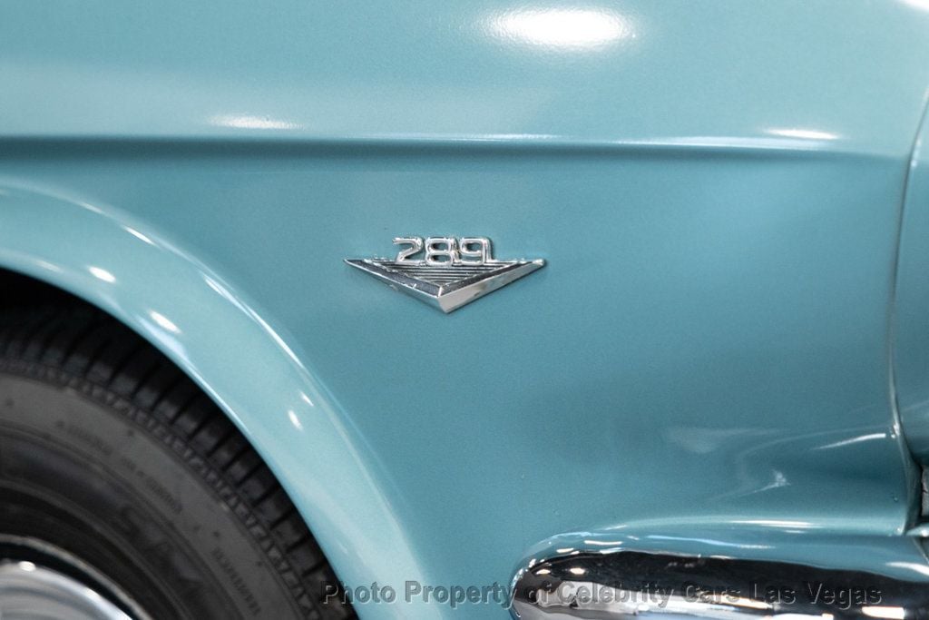1966 Ford Mustang Convertible 289 V8  - 19535899 - 26