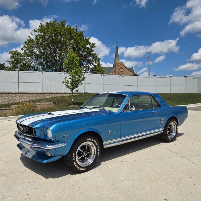 1966 Ford Mustang SHELBY RACING BLUE - 22462808 - 60