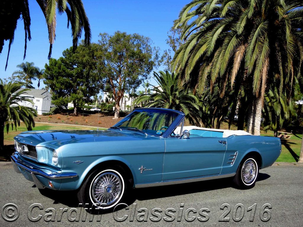 1966 Ford Mustang Convertible 289ci V8 1-Owner - 15562280 - 12