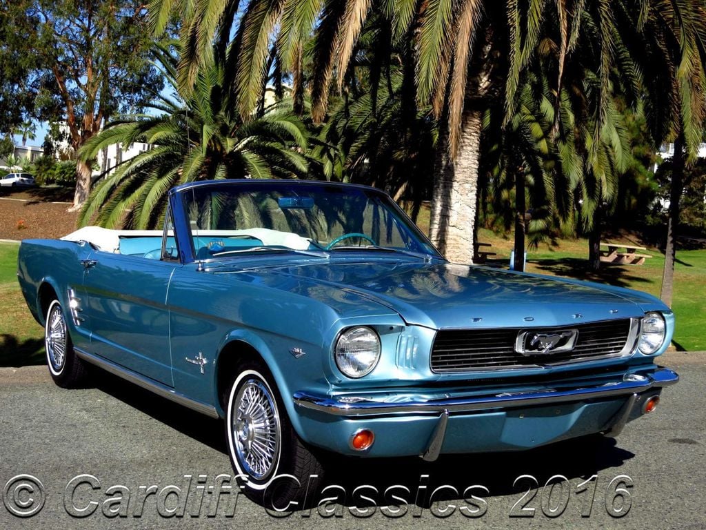 1966 Ford Mustang Convertible 289ci V8 1-Owner - 15562280 - 2