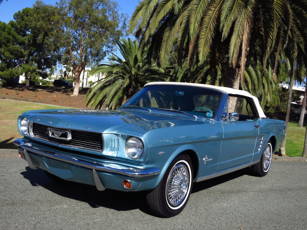 1966 Ford Mustang Convertible 289ci V8 1-Owner - 15562280 - 34