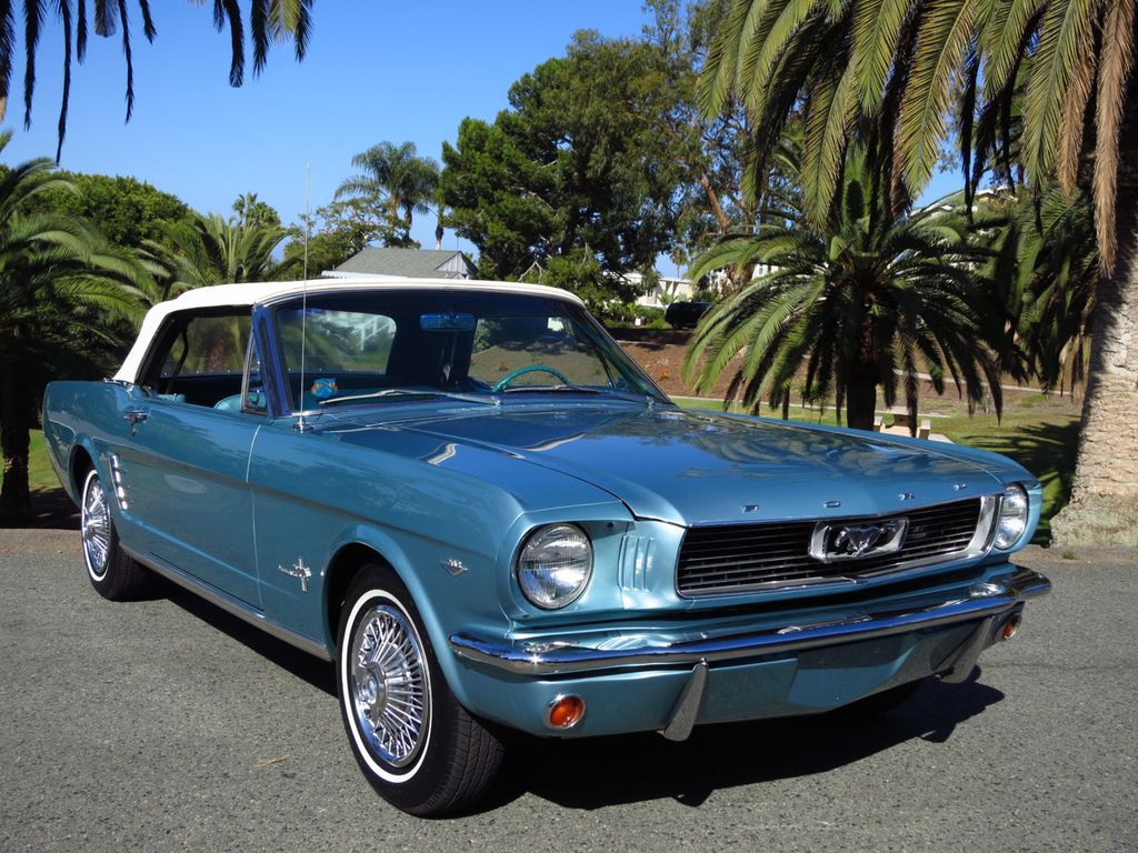 1966 Ford Mustang Convertible 289ci V8 1-Owner - 15562280 - 35