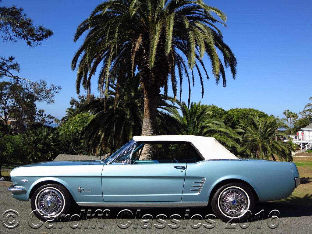 1966 Ford Mustang Convertible 289ci V8 1-Owner - 15562280 - 37