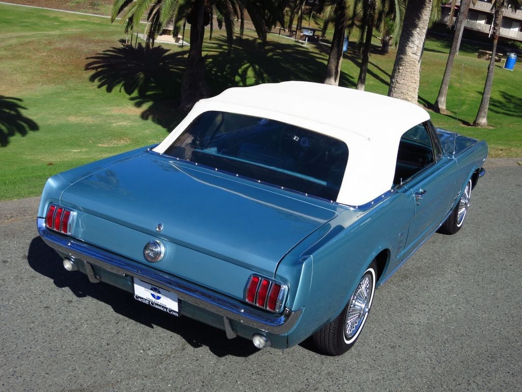 1966 Ford Mustang Convertible 289ci V8 1-Owner - 15562280 - 38