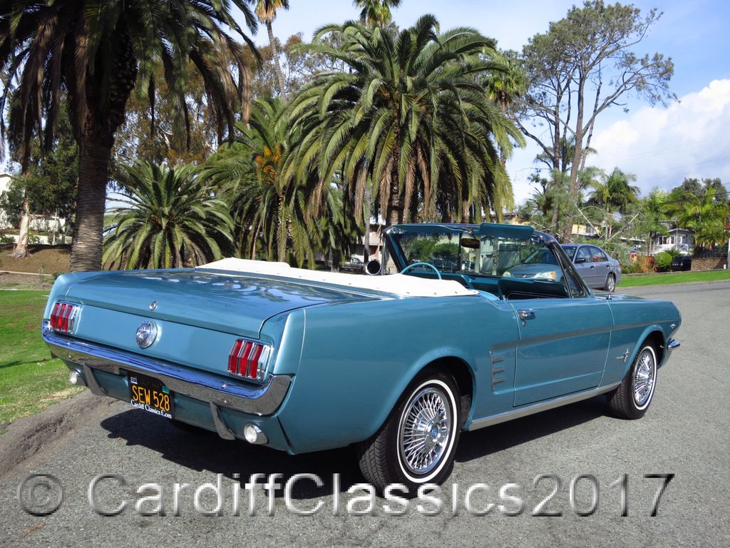 1966 Ford Mustang Convertible 289ci V8 1-Owner - 15562280 - 5