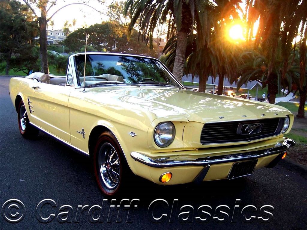 1966 Ford Mustang Convertible 289 V8 - 12945407 - 2