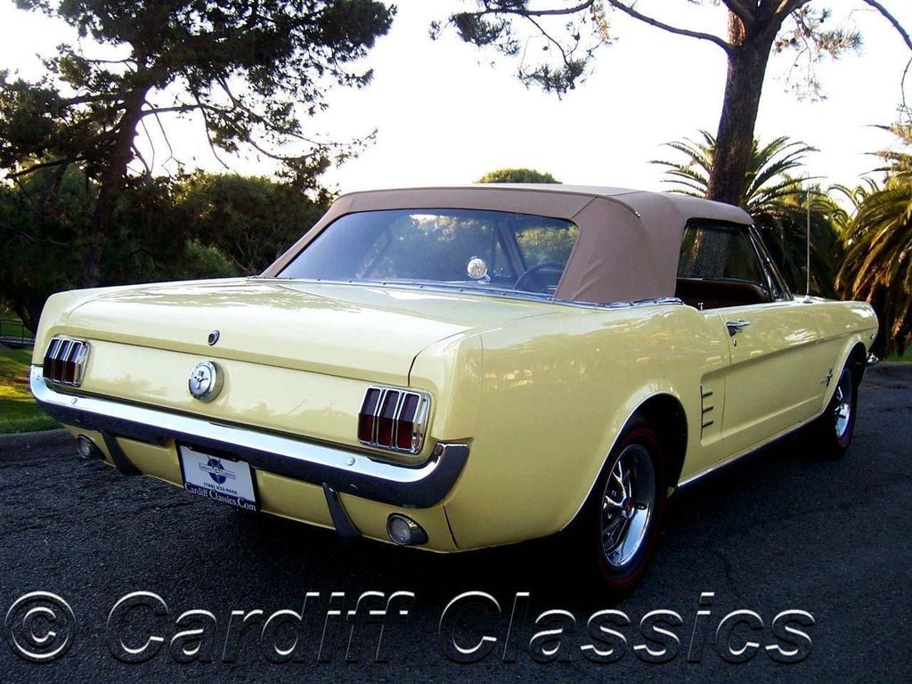 1966 Ford Mustang Convertible 289 V8 - 12945407 - 36