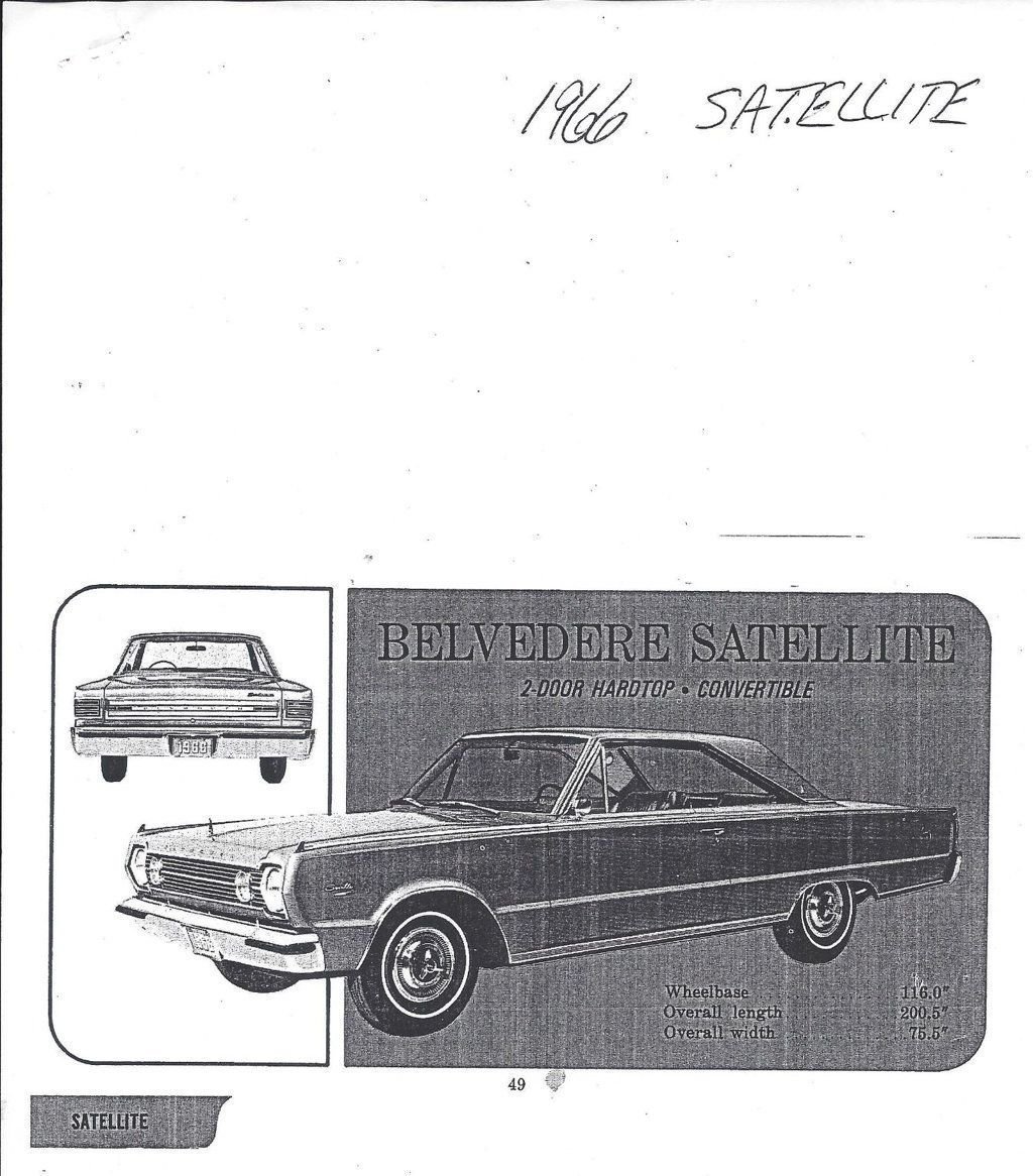 1966 Plymouth Satellite Hemi  - 22904352 - 21