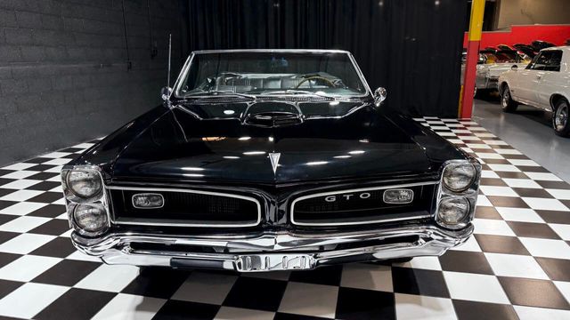 1966 Pontiac GTO 389cid 3x2bbl TRI POWER CONVERTIBLE AUTO REDLINES - 22905262 - 9