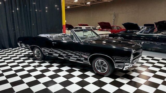 1966 Pontiac GTO 389cid 3x2bbl TRI POWER CONVERTIBLE AUTO REDLINES - 22905262 - 11