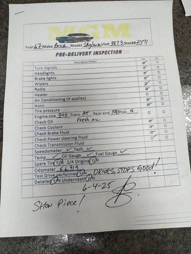 1967 Buick Skylark  - 22936981 - 86