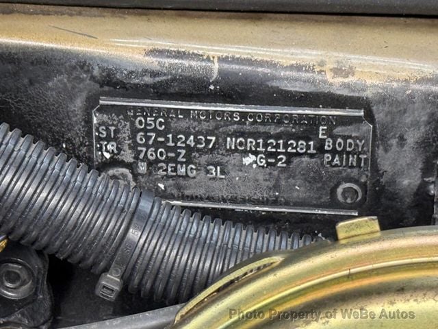 1967 Chevrolet Camaro  - 22997898 - 35