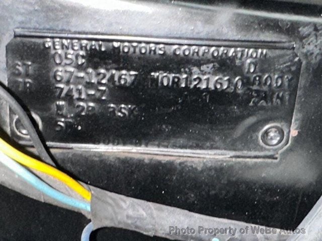 1967 Chevrolet Camaro Convertible  - 23045400 - 56
