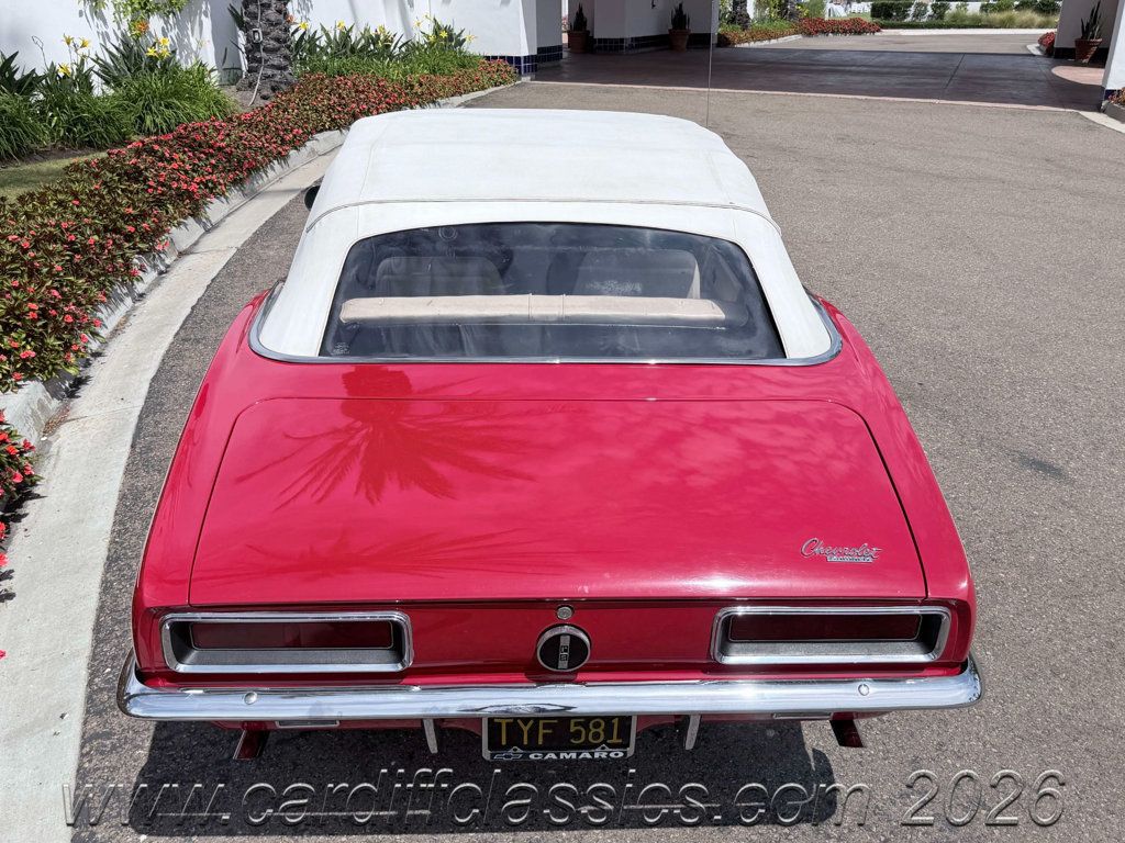 1967 Chevrolet Camaro RS Conv  - 23066478 - 59