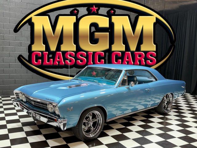 1967 Chevrolet Chevelle 396cid - MARINA BLUE - BUCKETS - CONSOLE - TILT - - 22982604 - 0