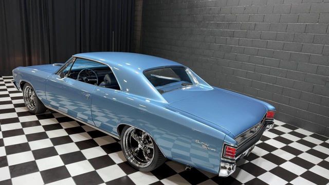 1967 Chevrolet Chevelle 396cid - MARINA BLUE - BUCKETS - CONSOLE - TILT - - 22982604 - 17