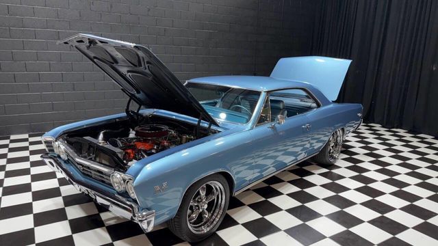 1967 Chevrolet Chevelle 396cid - MARINA BLUE - BUCKETS - CONSOLE - TILT - - 22982604 - 5