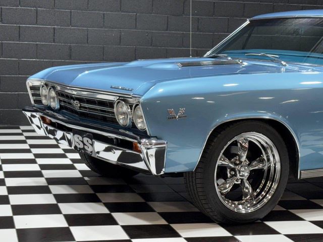 1967 Chevrolet Chevelle 396cid - MARINA BLUE - BUCKETS - CONSOLE - TILT - - 22982604 - 6