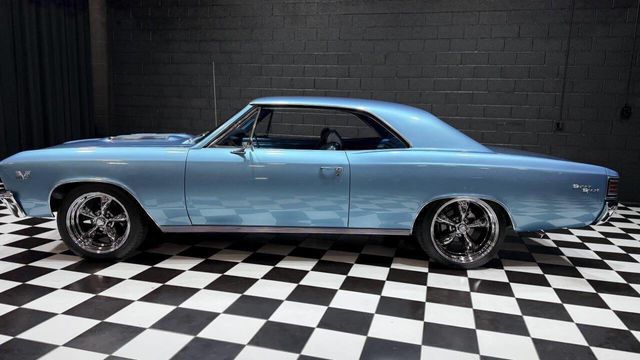 1967 Chevrolet Chevelle 396cid - MARINA BLUE - BUCKETS - CONSOLE - TILT - - 22982604 - 8