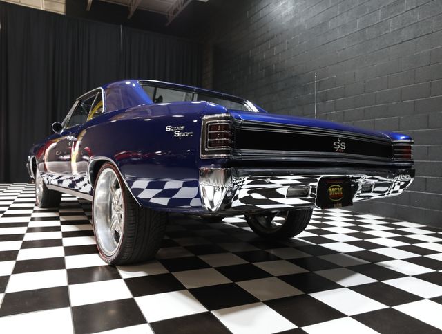 1967 Chevrolet Chevelle PRO TOURING - MODERN 6.0 V8 - 4L80 - VIPER BLUE - 23056711 - 24