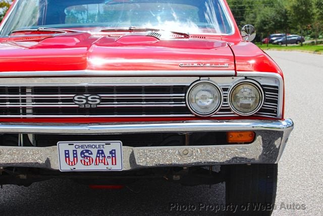 1967 Chevrolet Chevelle SS Tribute, 396 Big Block, 4 Speed, AC, Red on Red - 23044304 - 33