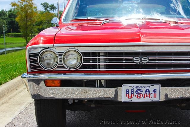 1967 Chevrolet Chevelle SS Tribute, 396 Big Block, 4 Speed, AC, Red on Red - 23044304 - 34