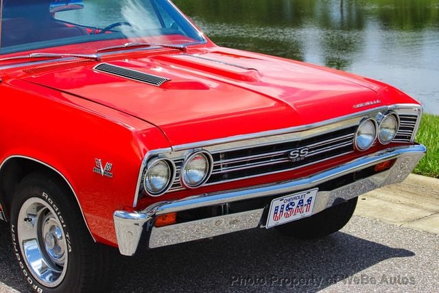1967 Chevrolet Chevelle SS Tribute, 396 Big Block, 4 Speed, AC, Red on Red - 23044304 - 42