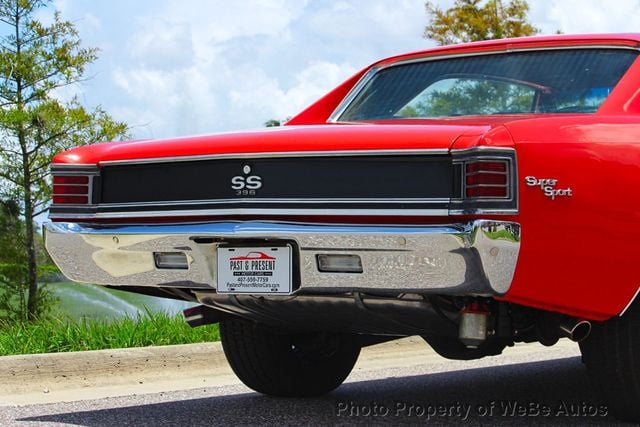 1967 Chevrolet Chevelle SS Tribute, 396 Big Block, 4 Speed, AC, Red on Red - 23044304 - 48
