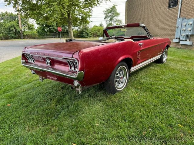 1967 Ford Mustang Convertible For Sale - 22526285 - 4