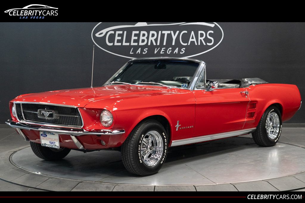 1967 Ford Mustang ONE OWNER!  289 Mustang 'Sports Sprint' Convertible  - 22371956 - 0