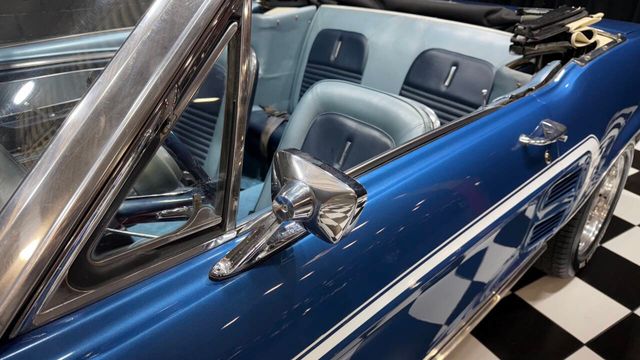 1967 Ford Mustang REAL C CODE 289cid Acapulco VIDEO NICE CONVERTIBLE - 22936443 - 30