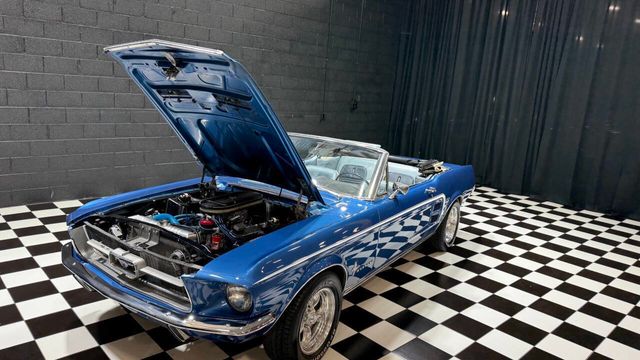 1967 Ford Mustang REAL C CODE 289cid Acapulco VIDEO NICE CONVERTIBLE - 22936443 - 61