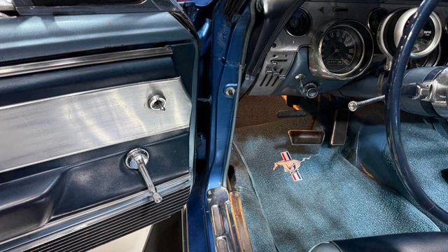 1967 Ford Mustang REAL C CODE 289cid Acapulco VIDEO NICE CONVERTIBLE - 22936443 - 62