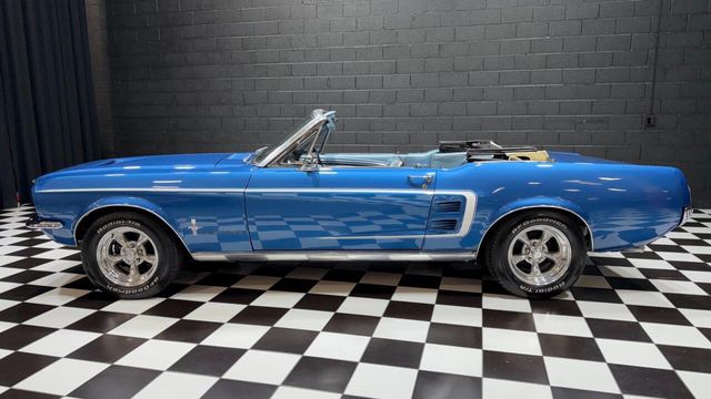 1967 Ford Mustang REAL C CODE 289cid Acapulco VIDEO NICE CONVERTIBLE - 22936443 - 6