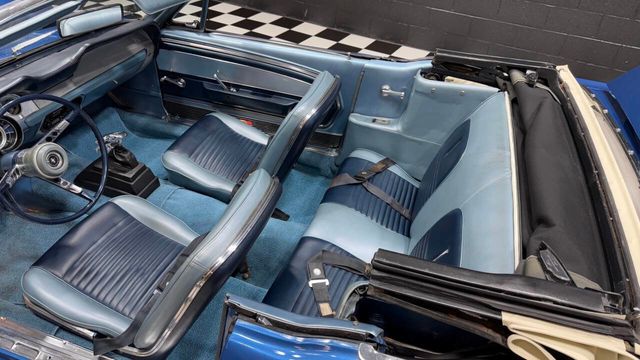 1967 Ford Mustang REAL C CODE 289cid Acapulco VIDEO NICE CONVERTIBLE - 22936443 - 69