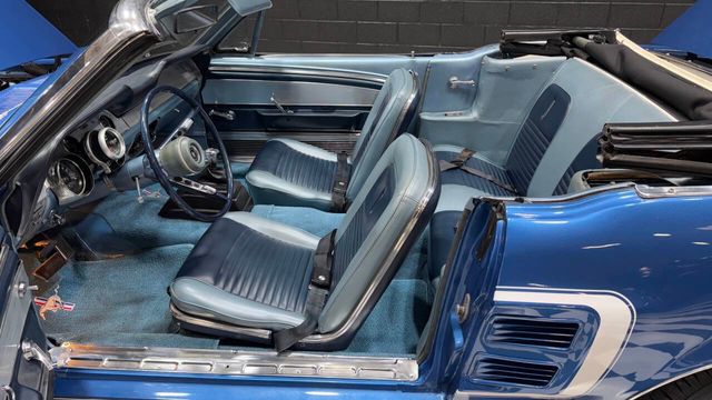 1967 Ford Mustang REAL C CODE 289cid Acapulco VIDEO NICE CONVERTIBLE - 22936443 - 73