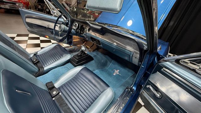 1967 Ford Mustang REAL C CODE 289cid Acapulco VIDEO NICE CONVERTIBLE - 22936443 - 77