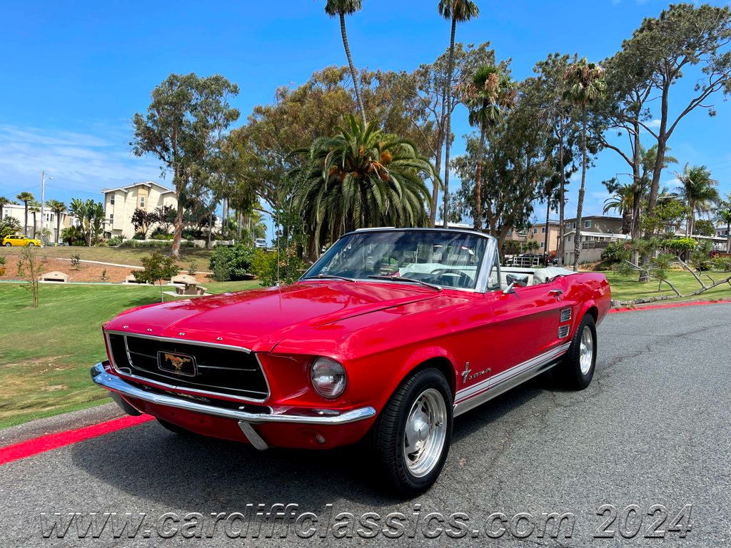 1967 Ford Mustang Convertible  - 21954107 - 0