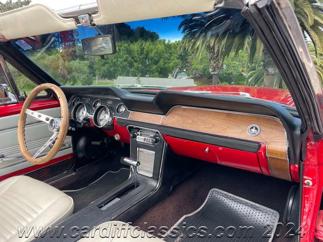 1967 Ford Mustang Convertible  - 21954107 - 17