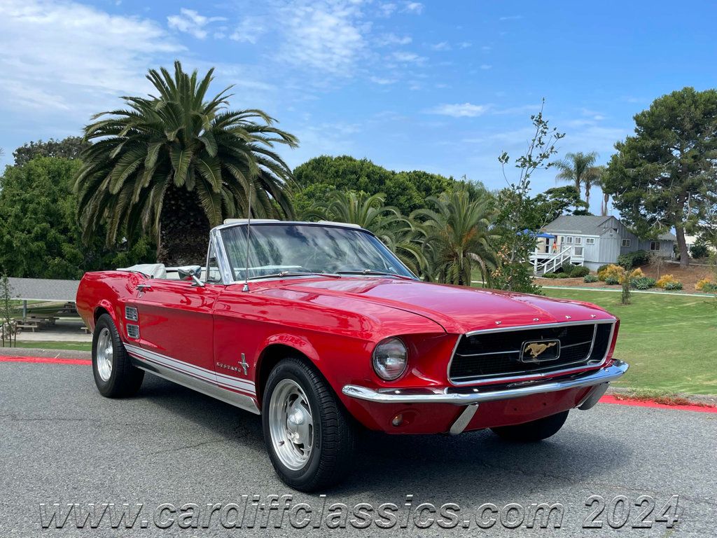 1967 Ford Mustang Convertible  - 21954107 - 2