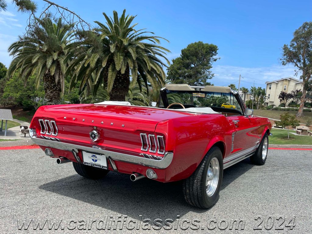 1967 Ford Mustang Convertible  - 21954107 - 5