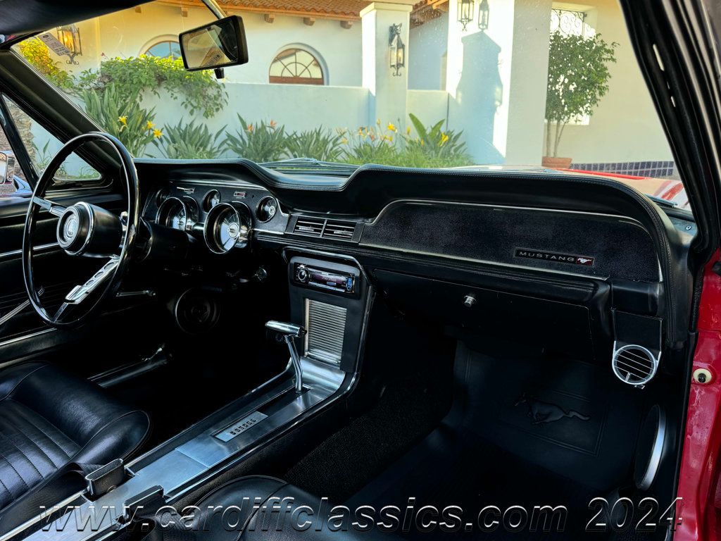 1967 Ford Mustang V8 Convertible  - 22642142 - 15