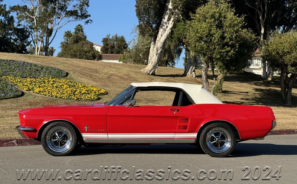 1967 Ford Mustang V8 Convertible  - 22642142 - 4