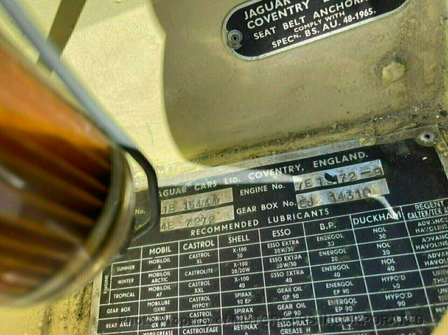 1967 Jaguar E-Type 1967 JAGUAR S1 E-TYPE OPEN TWO SEATER ROADSTER/CONVERTIBLE - 18863158 - 36