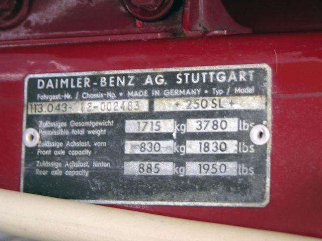 1967 Mercedes-Benz 250SL 250SL - 21105245 - 43